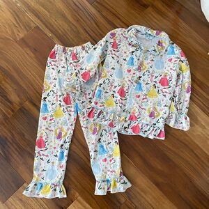 Disney princesses Colorful Kids Pajamas Set
